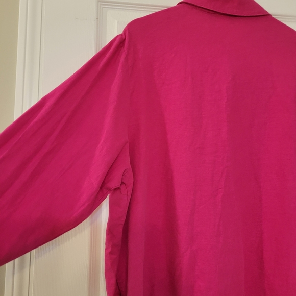 Vintage Painted Pony Fuschia Jacket, Size XL - Picture 7 of 9